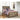 Trinell Panel Bed with 1 Large Storage Drawer - Brown / Full