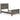 Frandern Panel Bed - Black/Gray / Full