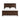 Danabrin Panel Bed - Brown / Queen