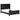 Lanolee Panel Bed - Black / Queen