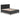 Lanolee Panel Storage Bed - Black / California King