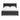 Lanolee Panel Storage Bed - Black / California King