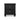 Lanolee Nightstand - Black / 2 Drawer
