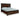 Porter Panel Storage Bed - Rustic Brown / California King