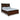 Porter Sleigh Storage Bed - Rustic Brown / Queen