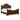 Lavinton Poster Bed - Brown / Queen