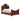 Lavinton Poster Bed - Brown / Queen