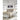Kanwyn Upholstered Panel Bed - Whitewash / California King