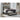 Rowanbeck Upholstered Panel Bed - Gray/Black / Queen