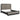 Rowanbeck Upholstered Panel Bed - Gray/Black / California King