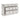 Rowlenstown Dresser - Antique White / 8 Drawer