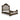 Maylee Upholstered Bed - Dark Brown / King