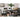 Caitbrook Rectangular Counter Height Dining Table and Bar Stools (Set of 7) - Gray