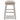 Skempton Counter Height Stool - White/Light Brown