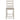 Skempton Counter Height Bar Stool - White/Light Brown