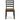 Blondon Rectangular Dining Table and 6 Chairs (Set of 7) - Brown/Black