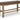 Urbinforte Counter Height Dining Bench - Light Brown