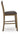 Urbinforte Counter Height Barstool - Light Brown