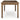 Urbinforte Rectangular Counter Height Dining Extension Table - Light Brown