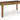 Urbinforte Rectangular Dining Extension Table - Light Brown
