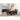 Haddigan Rectangular Dining Extension Table - Dark Brown