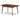 Lyncott Rectangular Dining Extension Table - Brown