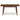 Lyncott Rectangular Dining Extension Table - Brown