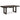 Neymorton Rectangular Dining Extension Table - Dark Grayish Brown