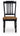 Clorazi Dining Chair - Black/Brown