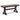 Wildenauer 50" Dining Bench - Brown/Black