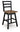 Wildenauer Counter Height Swivel Barstool - Brown/Black