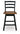 Wildenauer Counter Height Swivel Barstool - Brown/Black