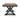 Wildenauer Rectangular Dining Extension Table - Brown/Black
