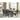 Tyler Creek Rectangular Dining Table - Black/Gray