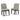 Burkhaus Dining Chair - Beige/Dark Brown