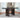 Burkhaus Rectangular Counter Height Dining Table - Dark Brown
