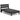 Socalle Panel Platform Bed - Black / Twin