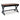 Wildenauer 60" Home Office Desk - Brown/Black