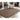 Broox Rug - Natural/Black / 5' x 7'