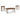 Gordonay Oval Table (Set of 3) - Brown