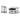 Jusmour Round Table (Set of 4) - Black/White