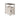 Fendenmore Rectangular Chairside End Table - Brown Gray/Antique White