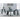 Bluebond Oval Table (Set of 3) - Gray