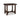 Korestone Rectangular End Table - Dark Brown