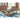 Burkbyer Rectangular Coffee Table - Brown