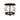Frallyn Round End Table - Dark Brown