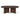 Korestone Oval Coffee Table - Dark Brown