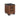 Kallari Chairside End Table - Warm Brown/Black