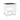 Gardoni End Table - White/Black