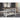 Havalance Rectangular Sofa/Console Table - Gray/White